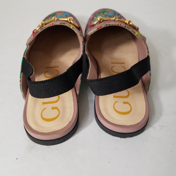 (Kids) Gucci princetown gg rainbow star slippers - Picture 5 of 8